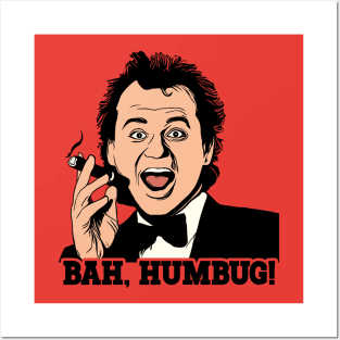 BAH HUMBUG Frank Cross Scrooged Posters and Art